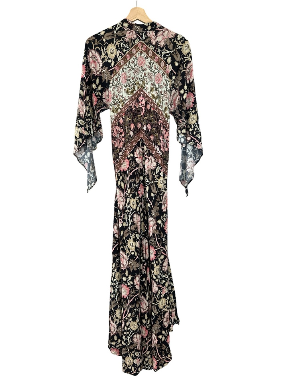Jen's Pirate Booty Baroque Hyacinth Batwing Boho Maxi Dress - Picture 11 of 14